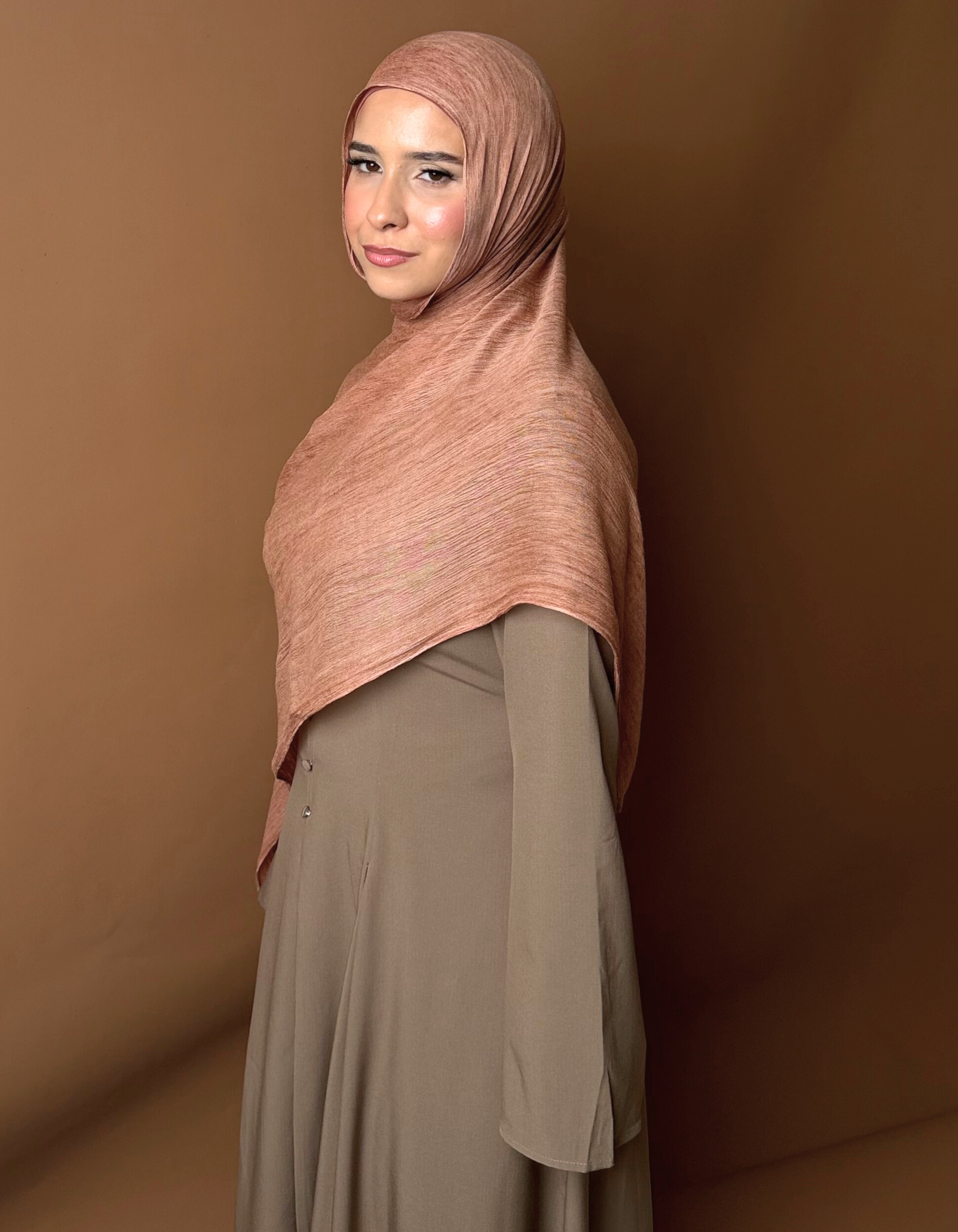 Sunset Hijab and Cap