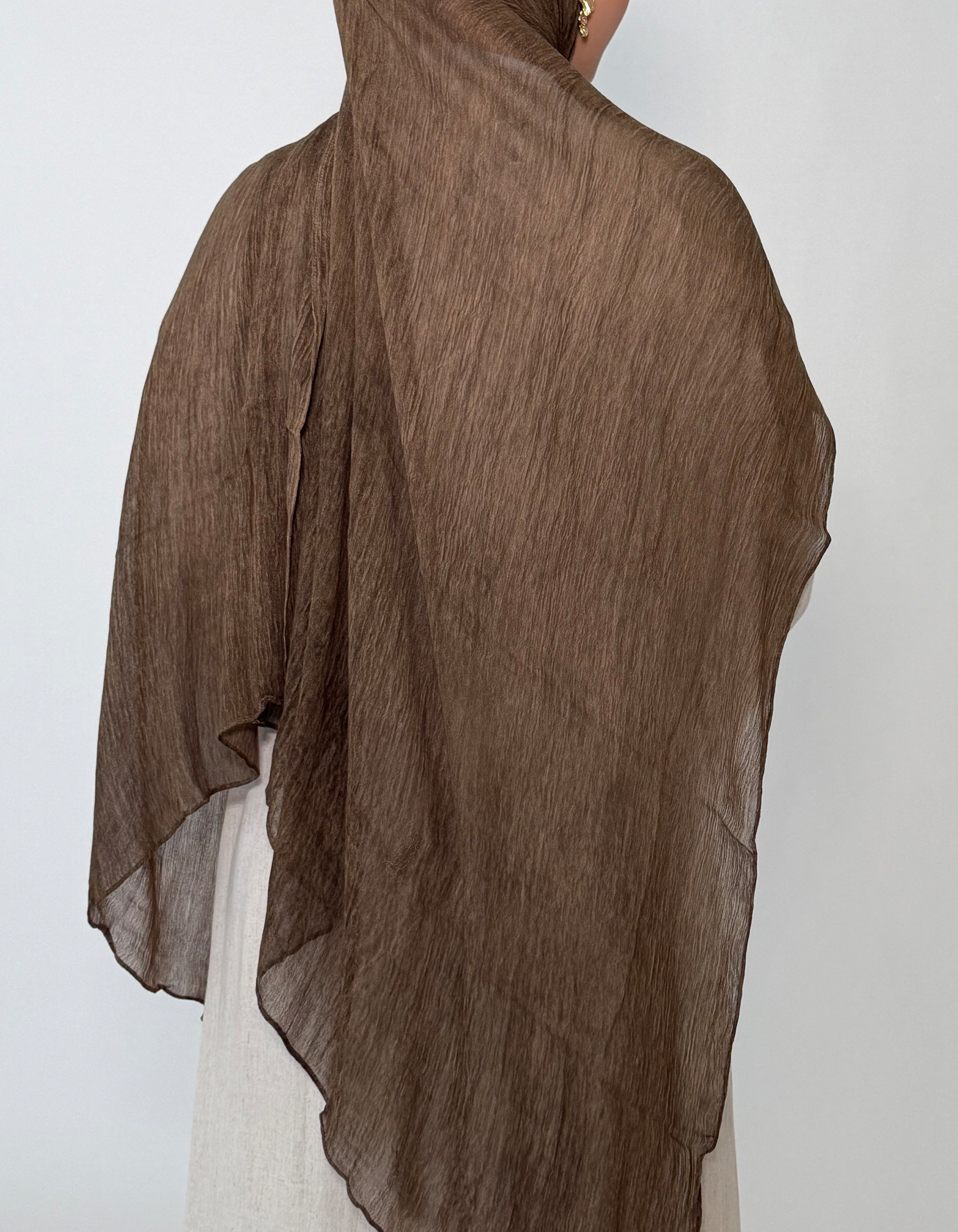 Expresso Crinkle Hijab