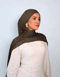 Crinkle Chocolate Hijab