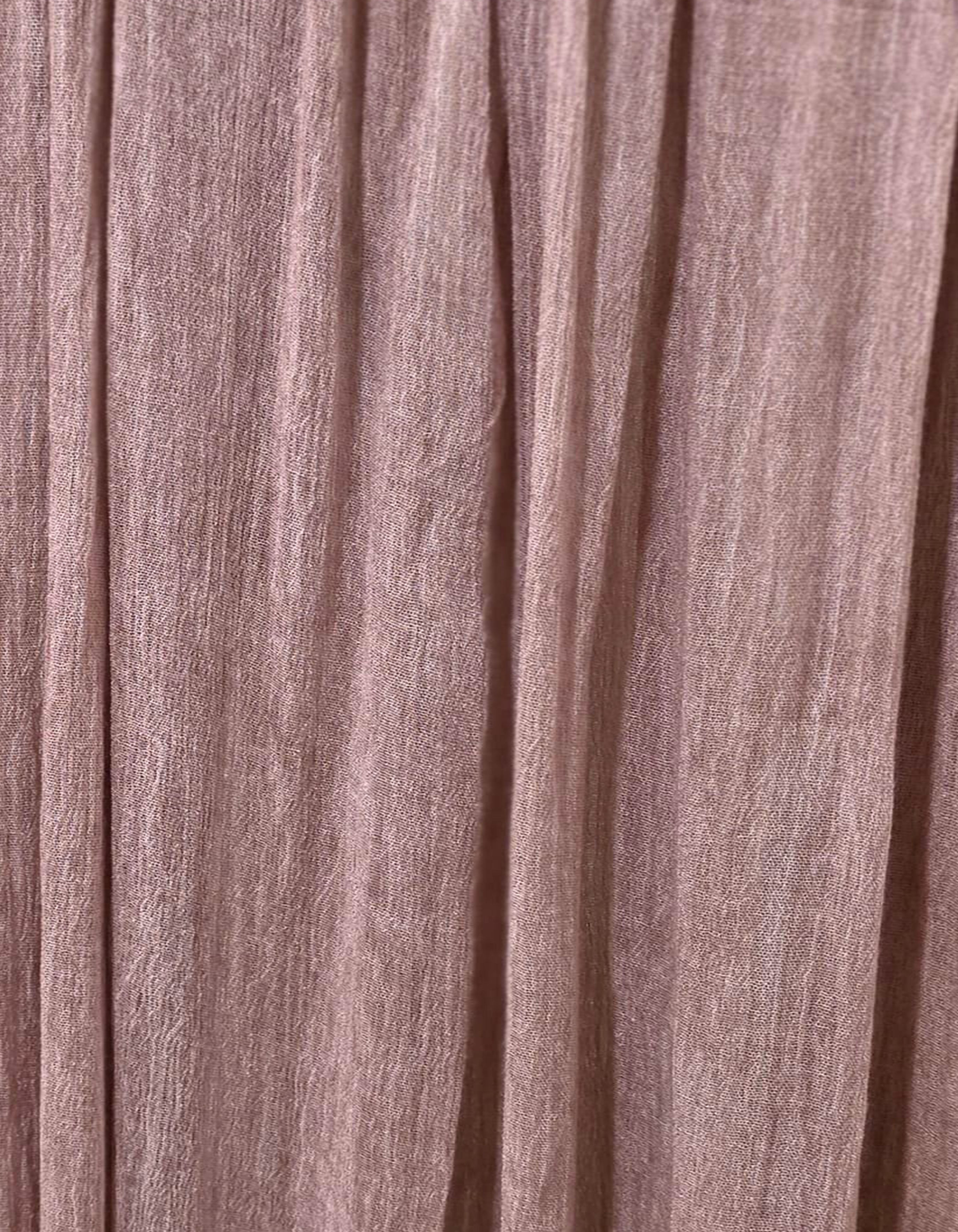 Dusty Rose Hijab and Cap