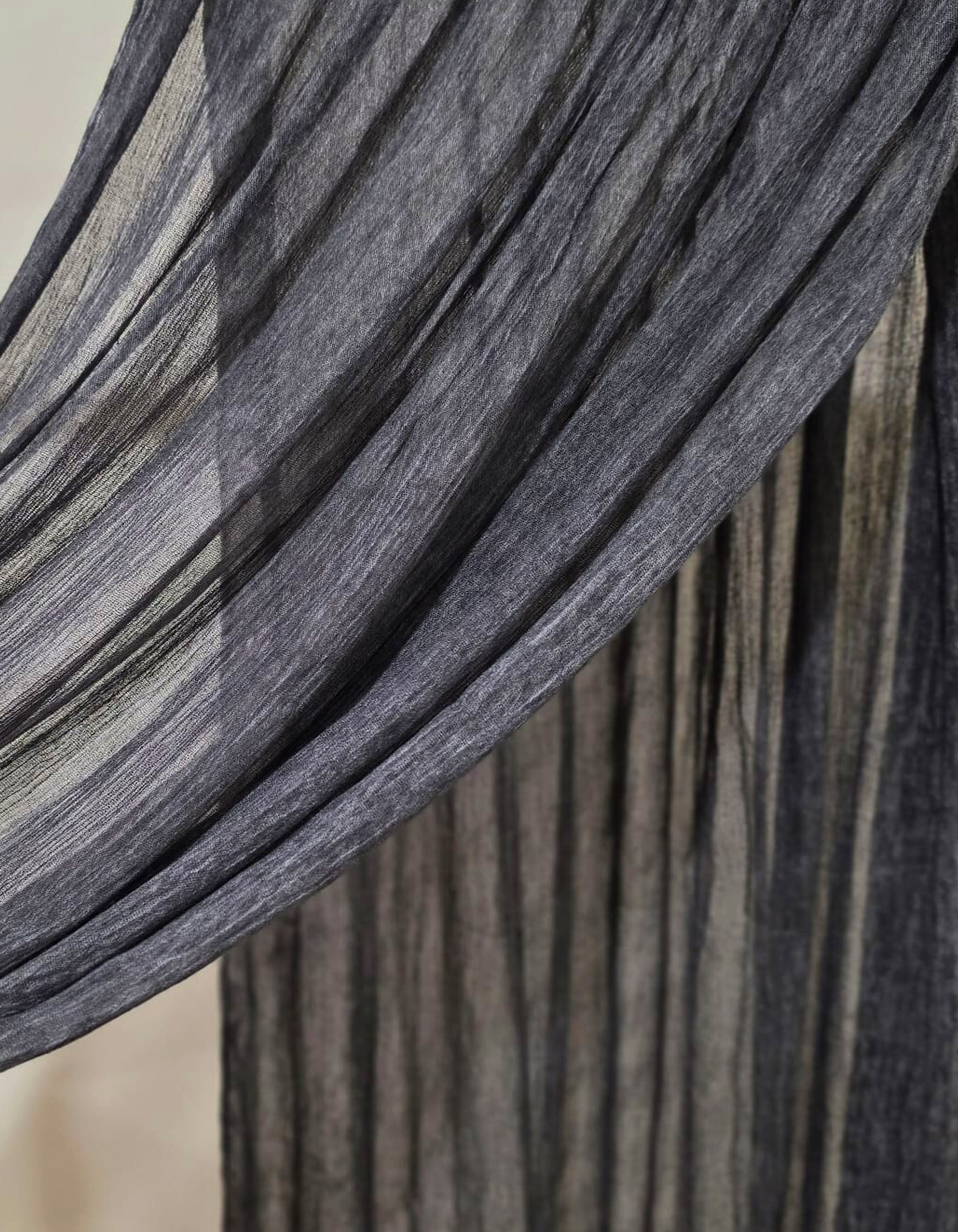 Charcoal Hijab and Cap