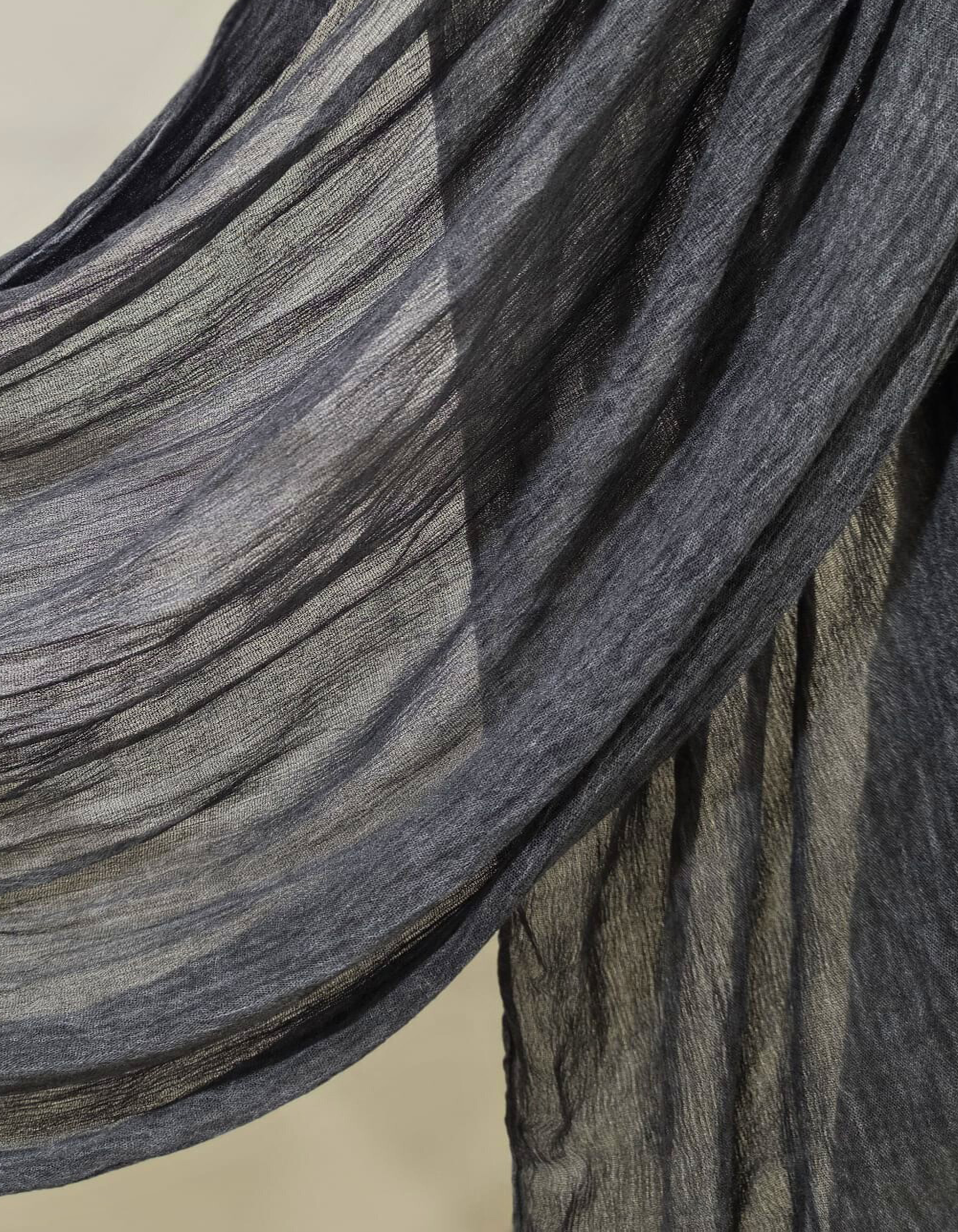 Charcoal Hijab and Cap