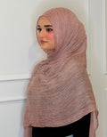 Dusty Rose Hijab and Cap