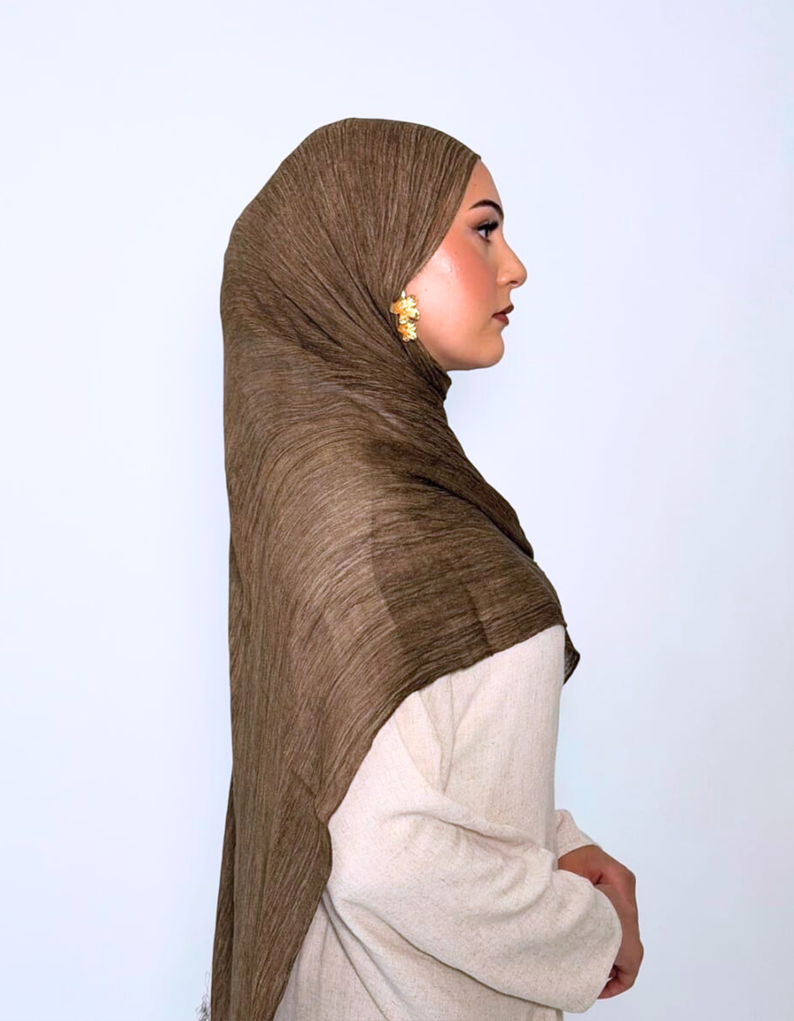 Expresso Crinkle Hijab