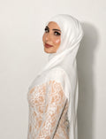 White bridal set