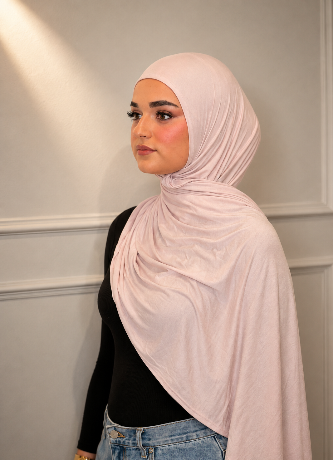 Instant jersey nude pink